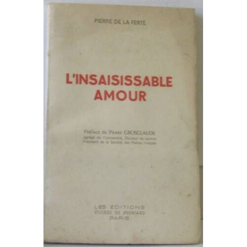 L'insaisissable Amour