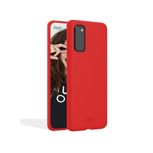 Jaym - Coque Premium Silicone et Microfibre - Renforcé et ultra doux - Samsung