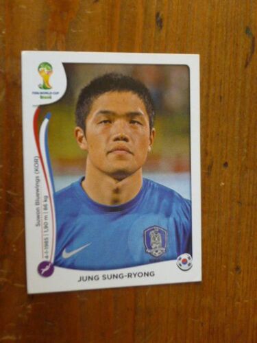 Image Panini 2014 Fifa World Cup Brésil N°623 Jung Sung-Ryong -Corée Du Sud-