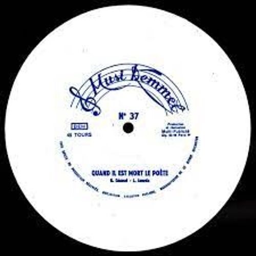 Disque Vinyle 45 Tours Publicitaire Musi Kemmel