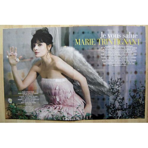 Paris Match N°2751, Coupure De Presse, Marie Trintignant