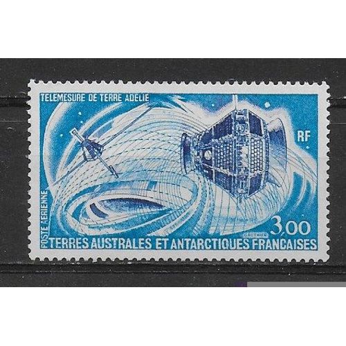 Terres Australes Et Antarctiques (Taaf) Poste Aerienne 1977 : Télémesure De Terre Adélie : Satellite - Timbre Neuf **