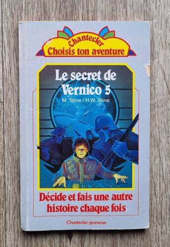Rare Livre Dont Vous Êtes Le Héros - Le Secret De Vernico 5 - Choisis Ton Aventure
