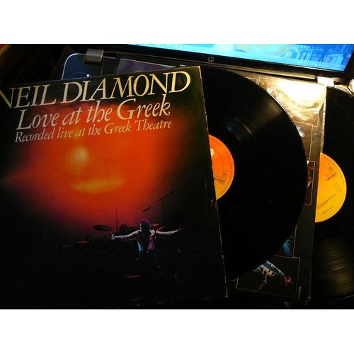 Album 2 Disques 33 T  Neil Diamond   Love At The Greek