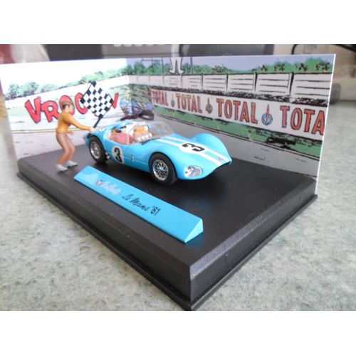 Vaillante Le Mans 61 1/43 "Les Voitures De Michel Vaillant" Editions Atlas-Atlas