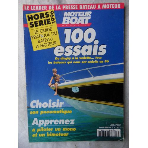 Moteur Boat Magazine Hors Serie N°3-100 Essais-Avril 1996