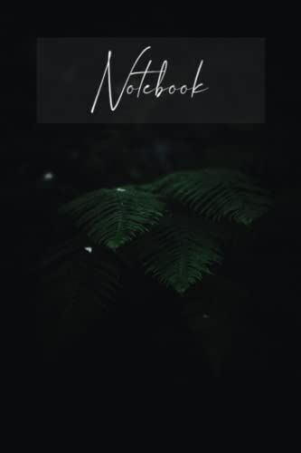 Composition Notebook: Plants Wildflower: Beautiful Dark Forest Plants Wildflower Notebook And Diary. College Ruled 120 Pages Lines. Perfect Gift For ... And Art Lovers. (Moody Dark Forest Notebooks)