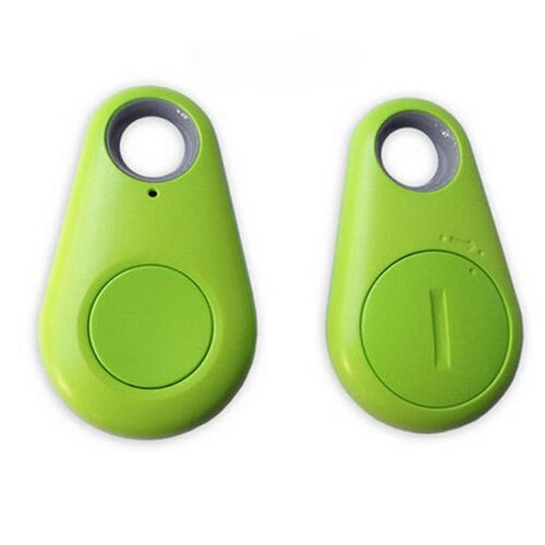 Traceur Bluetooth Gps Intelligent Localisateur Avec Alarm En Forme De Clé Pour Animal De Compagnie Enfant En Vert