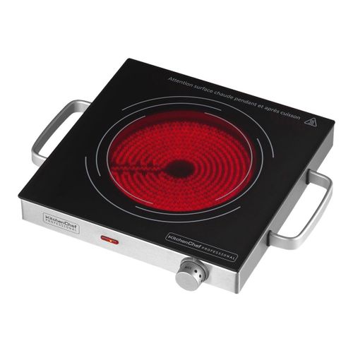 Kitchen Chef Professional KCP_PV2000 - Plaque chauffante en céramique - 2 kWatt