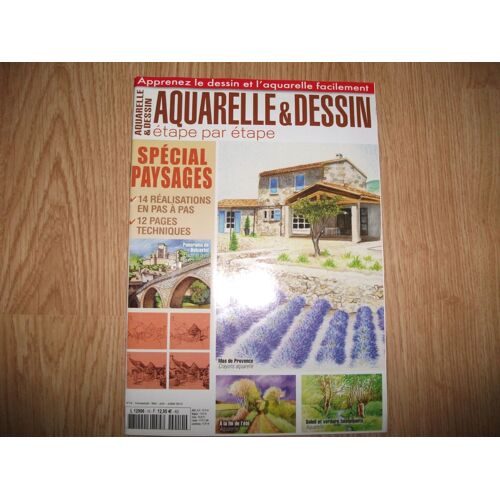 Aquarelle & Dessin N°10 Spécial Paysages