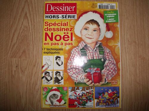 Dessiner Hors-Série N°1 - Spécial Dessinez Noël Pas À Pas