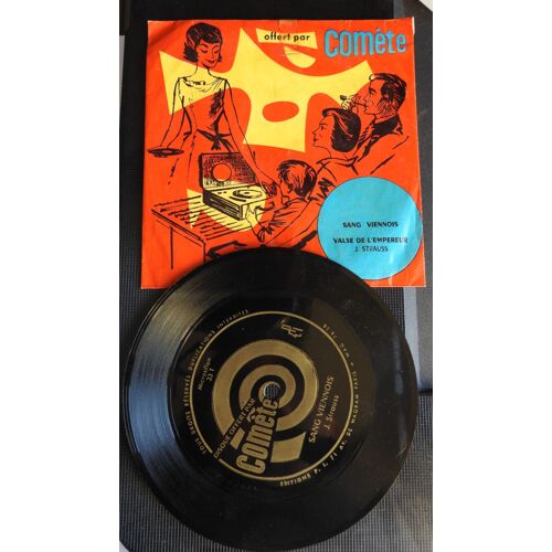 Sang Viennois / Valse De L Empereur /  Disque Publicite Comete