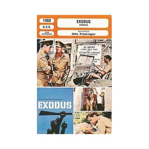 Fiche Monsieur Cinema Exodus
