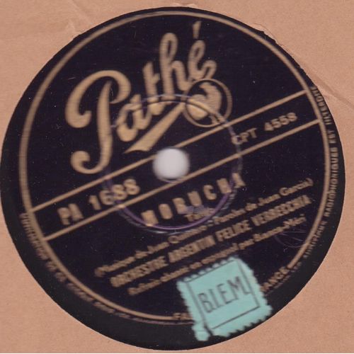 25 Cm 78 Trs  Morucha / Asi Canta Mi Pena