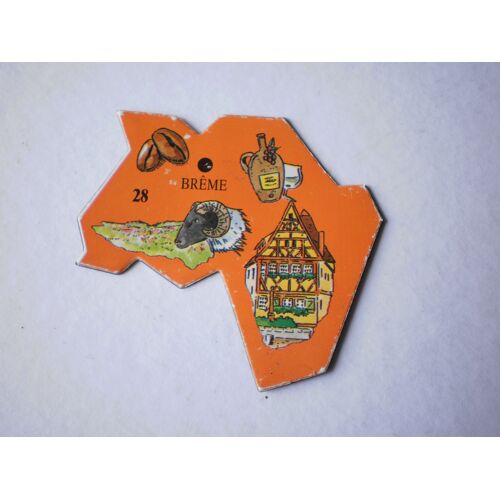 Magnet Carte D'europe - N°28 - Brême