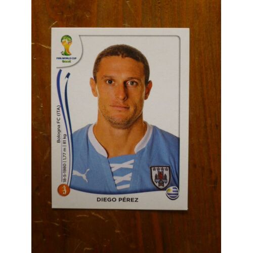 Image Panini 2014 Fifa World Cup Brésil N°270 Diego Pérez -Uruguay-
