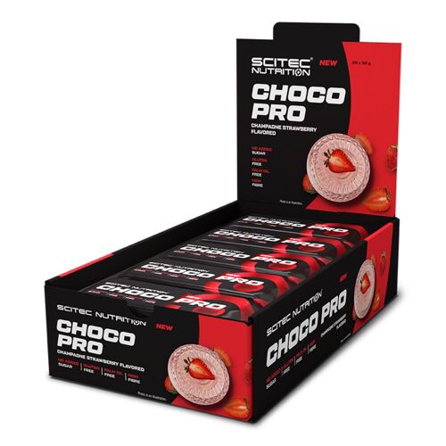 Choco Pro - Strawberry White Chocolate Boite De 20