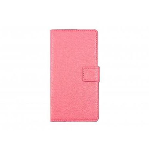 Wofalo® Pochette Pour Sony Xperia Z3 Compact Rose + Film P