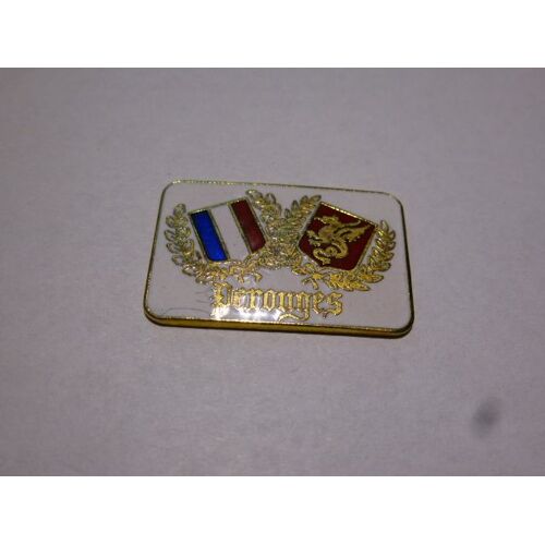 Pins Ville Village Perouges Blason / Signé Alpes Trophées