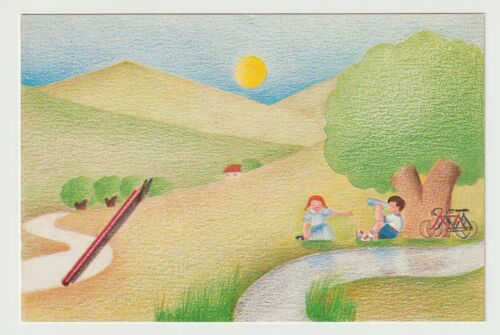 Carte De Collection Les Saisons , Illustration De Pascale Guyon