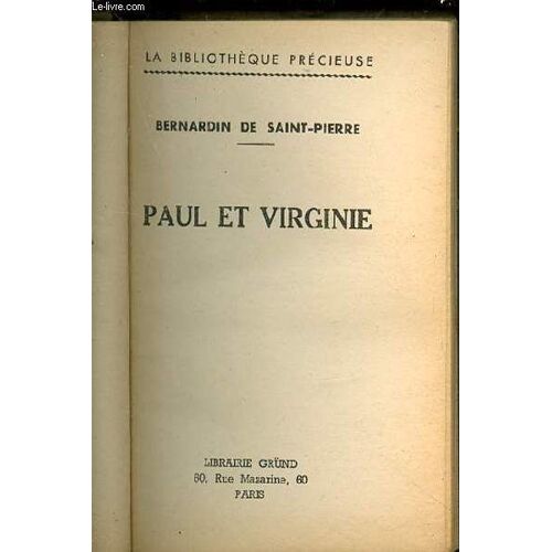 Paul Et Virginie - La Bibliotheque Precieuse.
