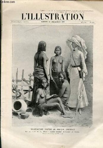 L'illustration Journal Universel N° 3279 - Gravures: Villégiature D'hiver En Afrique Centrale, Sur Les Rives Du Nil Blanc; Touriste Anglaise Et Beautés Du Soudan - Un Terrible Épisode De ...