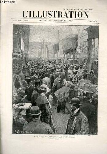 L'illustration Journal Universel N° 3173 - Gravures: Le Salon De L'automobile Au Grand Palais Par L.Sabattier - Le Train Automobile Routier Du Colonel Renard / Articles: L'expédition ...