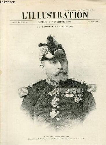 L'illustration Journal Universel N° 3063 - Gravures: Le Conflit Franco-Turc, Le Contre-Amiral Caillard, Commandant La Division Française Envoyée Dans Le Levant, (Photo Bougault) - Le Conflit ...