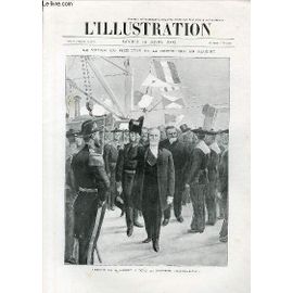 L'illustration Journal Universel N° 3138 - Gravures: Le Voyage Du Président De La République En Algérie, Arrivée De M.Loubet À Bord Du Croiseur Jeanne-D'arc - La Grande Journée Du Concours ...