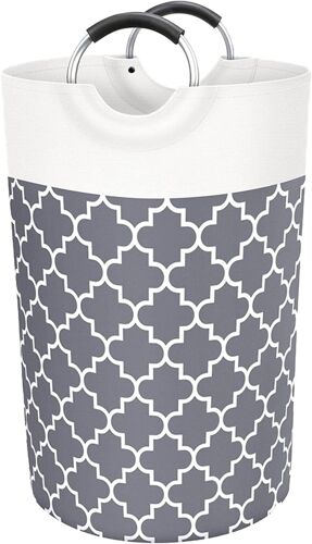 82L Panier Armoire Bac Linge Panier Linge Corbeille A Linge Panier A Linge Panier Linge Sale Panier A Linge Armoire De Rangement Laundry Basket Bac De Linge Sale Gris