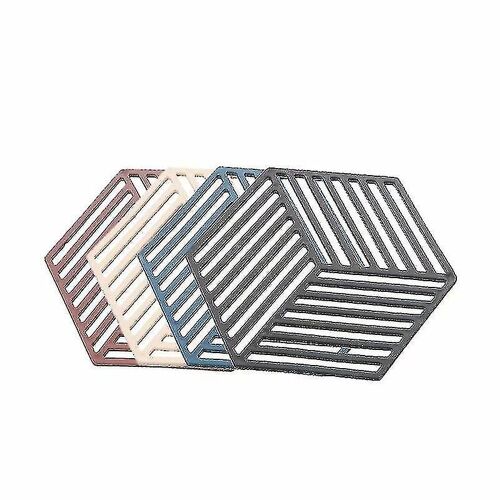 Tapis De Table En Silicone De Cuisine, Flexible Et Durable, Facile À Plier, Facile À Nettoyer B (4 Pièces)