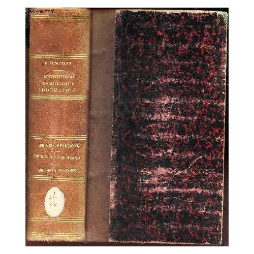 Institutiones Theologiae Dogmaticae Generalis - Tractatus De Vera Religione / Editio Secunda.