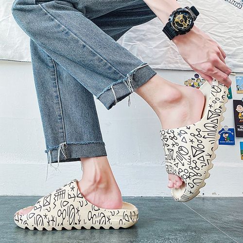 Tongs Fond Souple Unisexe, Pantoufles Pour Garçons Et Filles, Chaussures Pour La Maison, Pour Enfants, Style Familial,