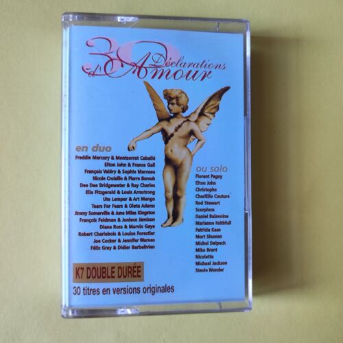 Cassette Musique Double Durée - 30 Declarations D'amour - En Version Originale