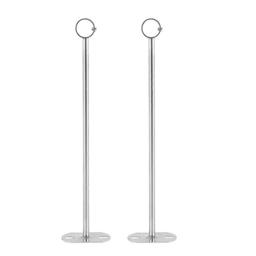 Support de montage au plafond, support de tuyau de garde-robe, 32mm de diamètre, support de levier de tige de garde-robe Flan de tuyau