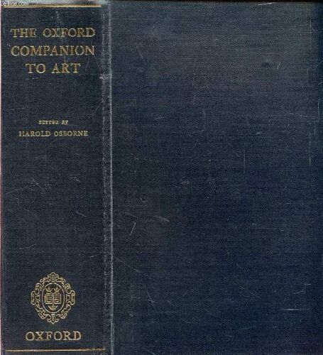 The Oxford Companion To Art