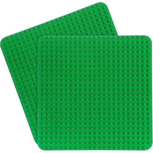 Plaque de base 38x38 - 2 grandes plaques de base Duplo Plaque de base compatible avec toutes les marques pour l'assemblage et l'affichage de plaques de base