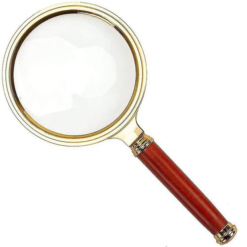 10x Loupe Portative, Loupe De Lecture De 80 Mm De Diamètre, Mentale