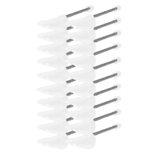 10 Paires D'arbres À Chaussures En Plastique Civières À Chaussures Transparentes Shaper De Chaussures Avec Ressort En Spirale