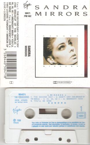 Cassette Audio Sandra : Mirrors 1986