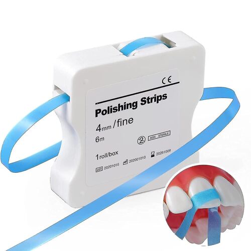 Bandes De Polissage Dentaire, Abrasifs Pour Dents Et Bandes De Finition 4mm X 6m
