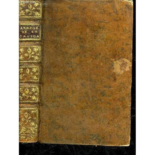 Abrege De La Crusca Ou Dictionnaire Portatif Francois Et Italien.