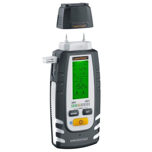 Instrument universel de mesure d'humidité Bluetooth avec capteur escamotable MultiWet-Master Compact Plus Laserliner