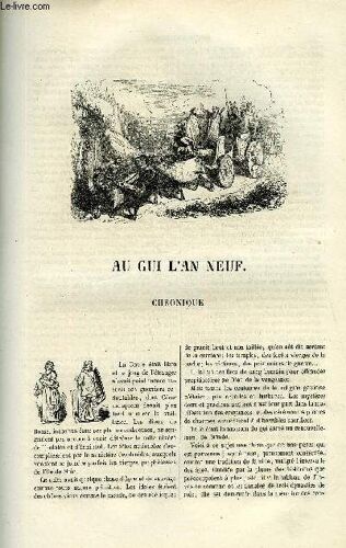 Extrait De La Revue Pittoresque, Musee Litteraire Illustre Par Les Premiers Artistes Tome 4 - Au Gui L'an Neuf, Le Bonhomme Lazarille