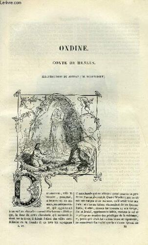 Extrait De La Revue Pittoresque, Musee Litteraire Illustre Par Les Premiers Artistes Tome 4 - Ondine, Michel Perrin