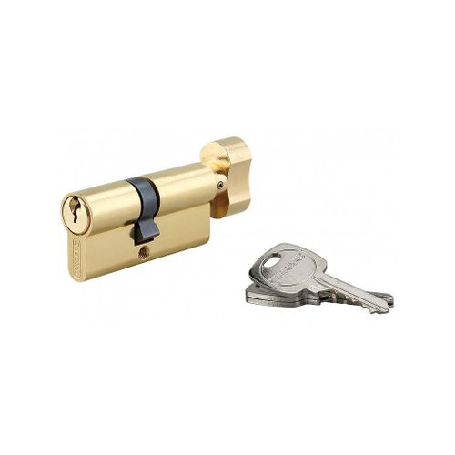 Cylindre de Serrure ? bouton 40 x 30 mm 3 cl?s 14073 Thirard