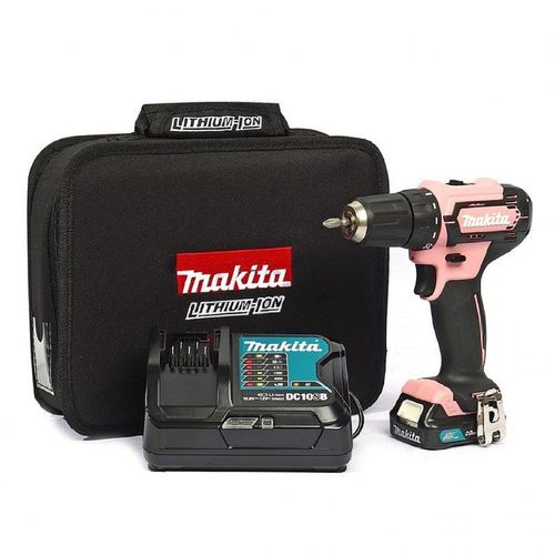 Perceuse visseuse DF333DSAP1 12V 2Ah Li-Ion rose 30Nm Makita