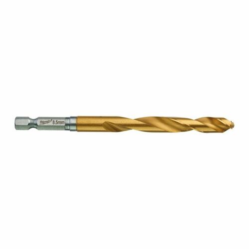 Foret Shockwave HSS-G TiN Red Hex 8.5 mm Milwaukee