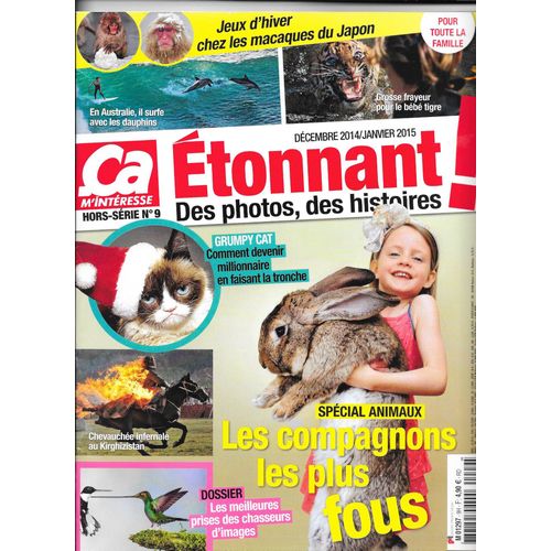 Ça M'intéresse Hors Série Étonnant  9 
