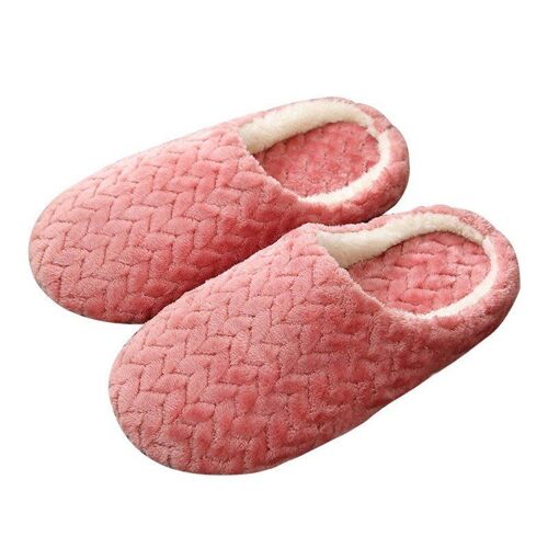 Pantoufles Léopard Fond Souple Pour Femmes, Pantoufles D'intérieur Antidérapantes, Chaussures Pour Chambre Coucher, Pantoufles Chaudes